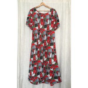 Vintage mutli-colored Maxi Dress